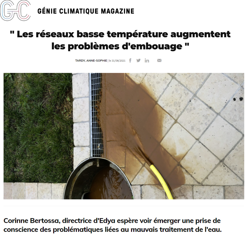 Article GC Climatique : l'embouage des réseaux récents