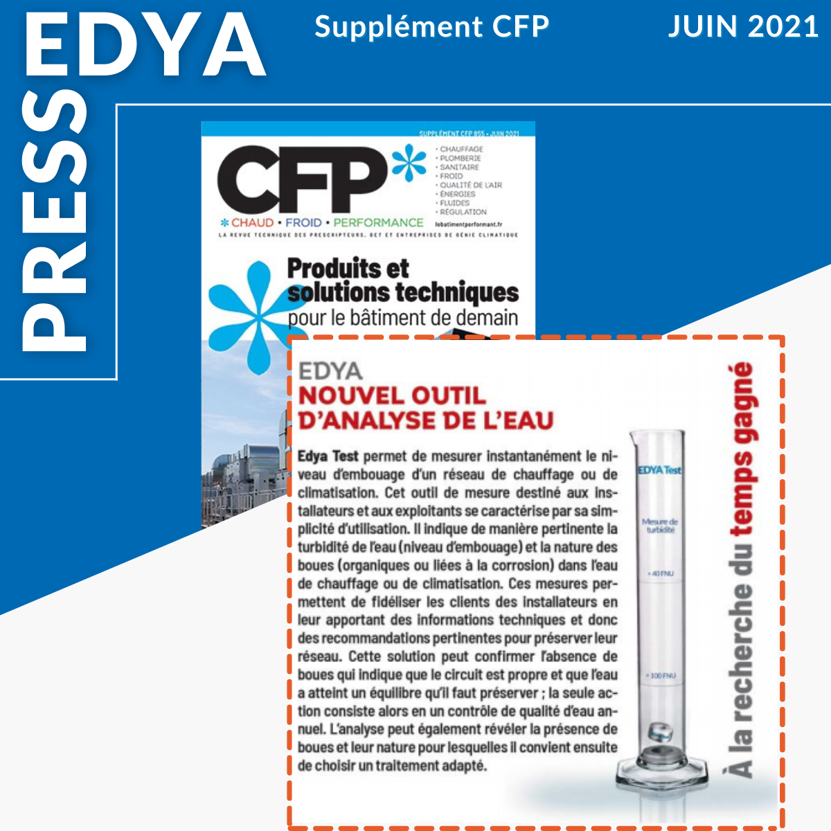 Article CFP Hors Série : EDYA Test