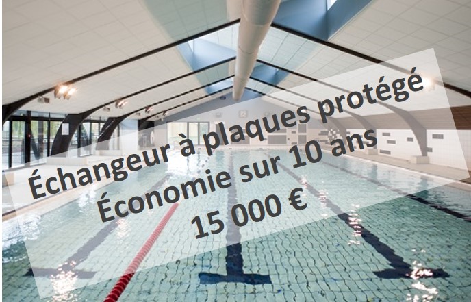 Anti calcaire EDYA Calc' échangeur à plaques collectif